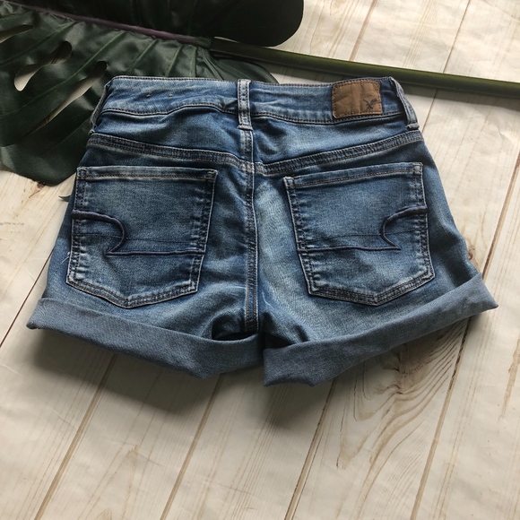 American Eagle Outfitters Pants - AEO Super Super Stretch Jean Shorts